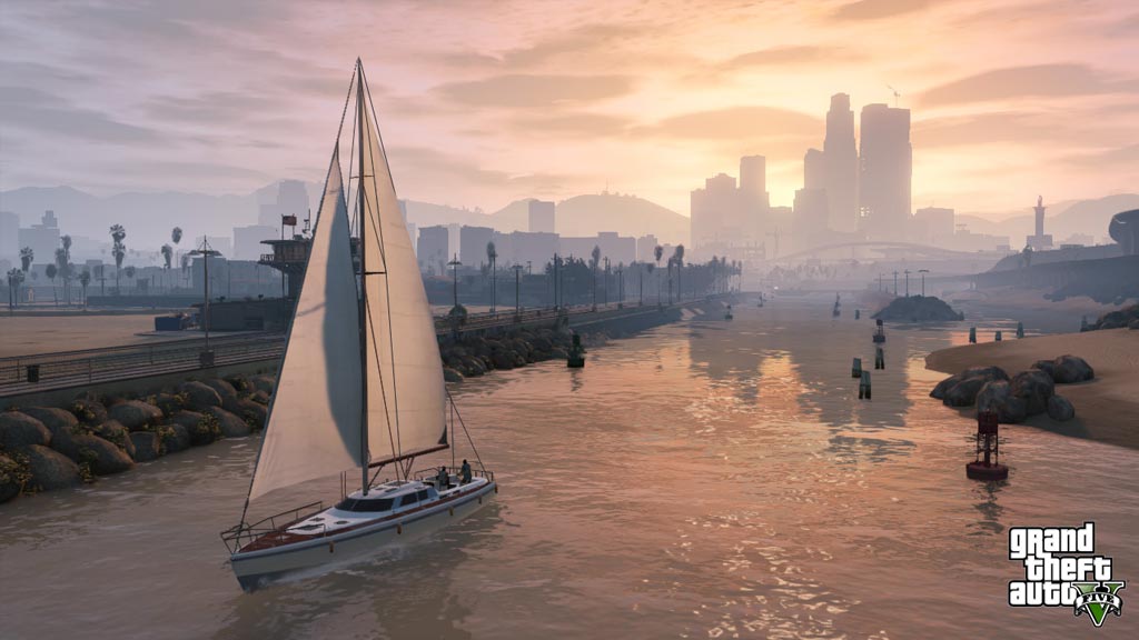 Perahu layar (Yacht) di GTA 5 Full Crack menggunakan mods