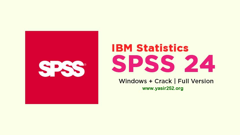 IBM SPSS Statistics 24 Full Version