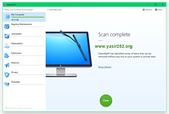 Download CleanMyPC Full Crack