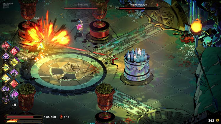 Hades Full Version gameplay melawan 2 bos theseus dan minotaur