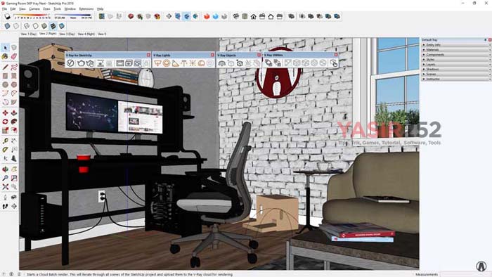 Review Fitur V-Ray for SketchUp Pro 2026 Terbaru