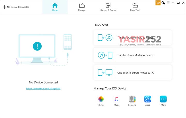 Tenorshare iCareFone Download Gratis
