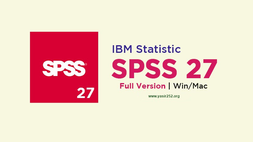 IBM SPSS Statistics 27 Full Version