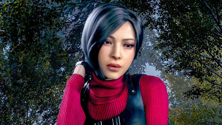Tampilan Ada Wong di DLC Separate Ways