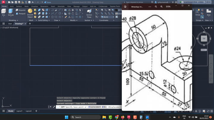 AutoCAD 2024 Full Crack download link dan tampilan UI Tools yang bisa digunakan