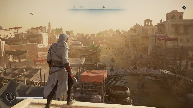 Assassin's Creed Mirage parkour in Baghdad