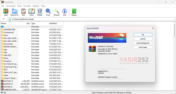 Download WinRAR Full Version Terbaru