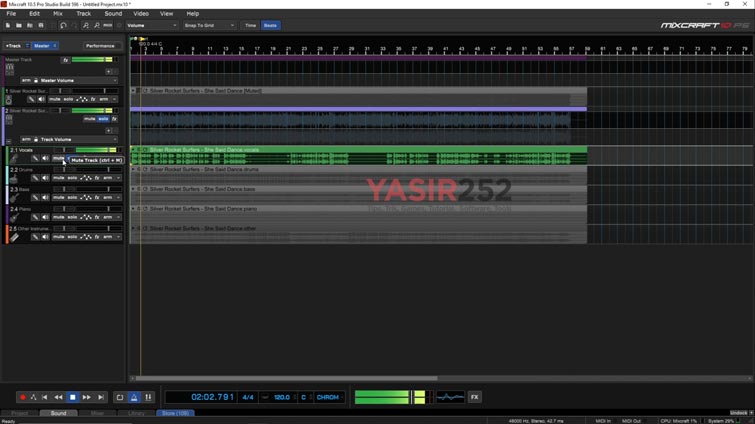 Download Acoustica Mixcraft Full Version v10.6 & v9.0