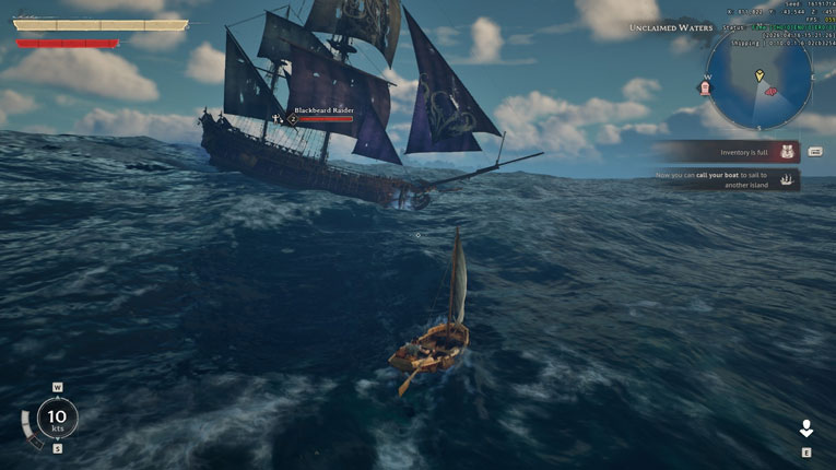 Windrose Full Crack PC ketika berlayar di laut bertemu pirates