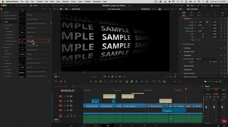 Blackmagic Davinci Resolve Mac Full Version