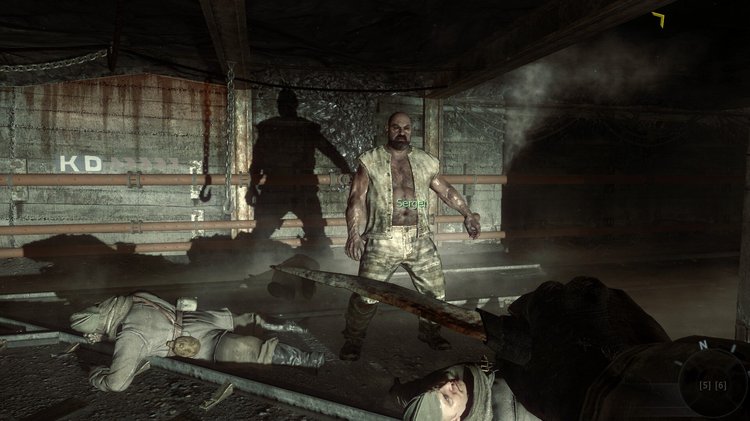 Call Of Duty Black Ops PC Game knife battle melawan Sergei di misi akhir