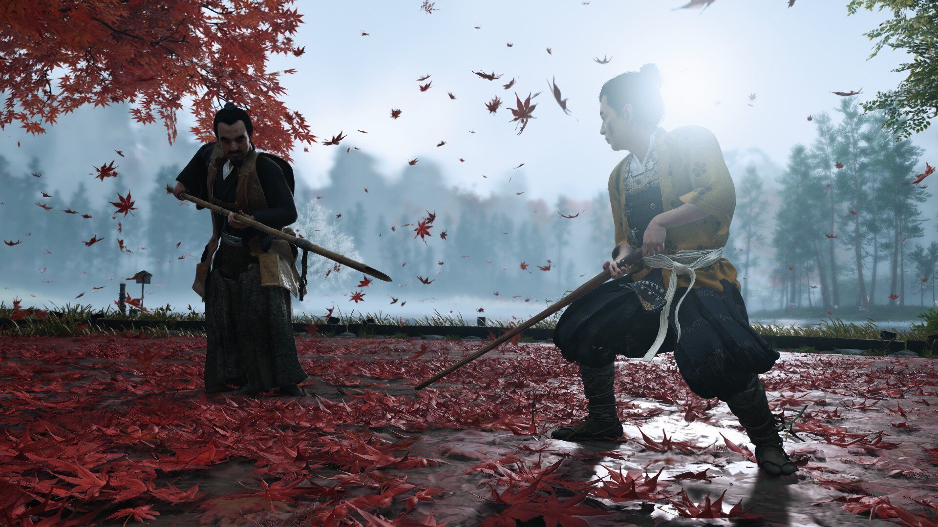 Combat mechanics fighting NPC enemy