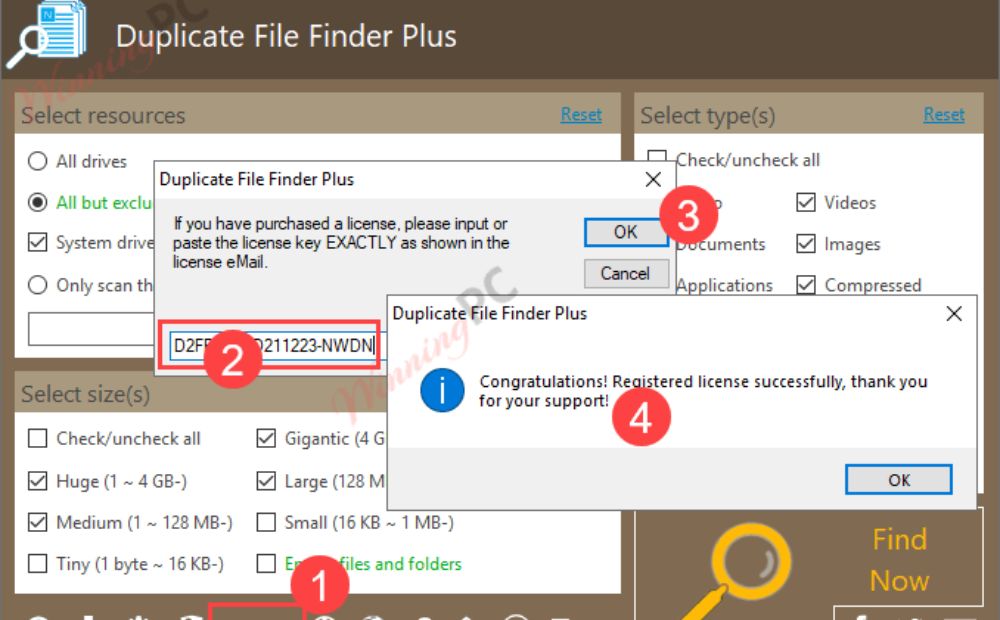 TriSun Duplicate File Finder Plus Full Version 