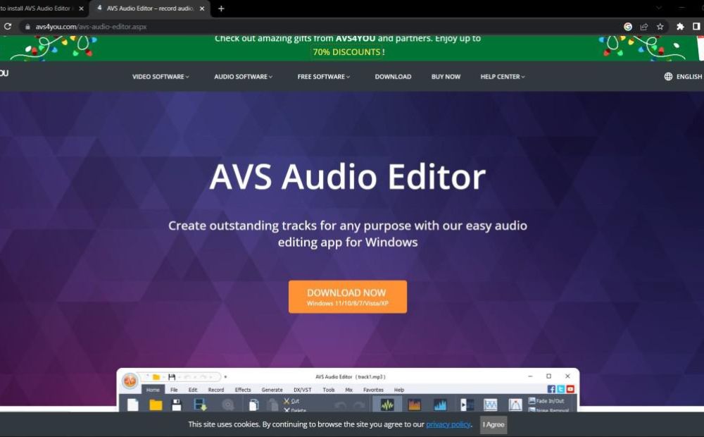 AVS Sound Editor Full Version Free Download