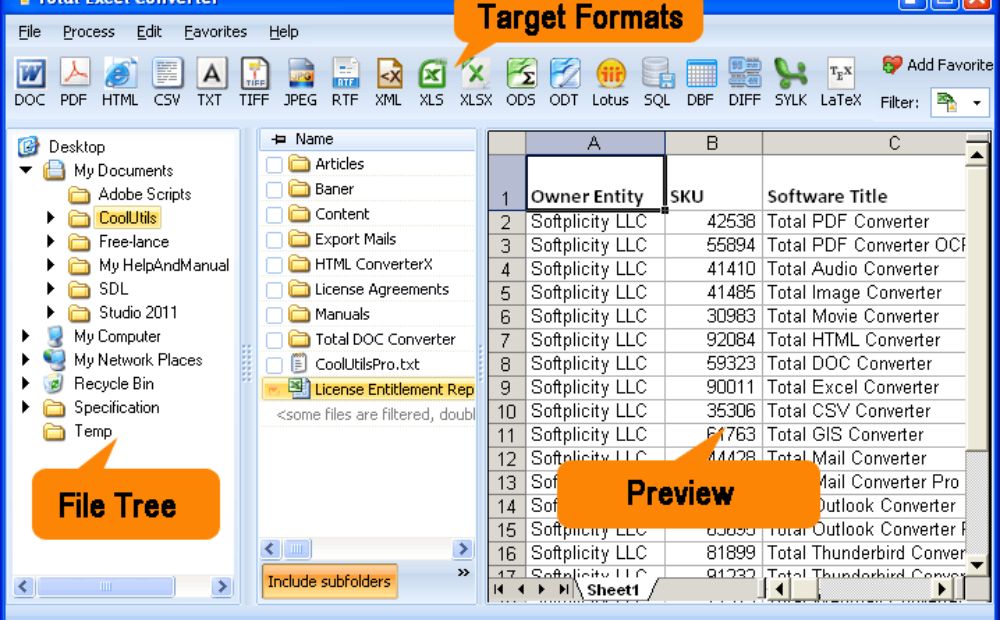  Coolutils Total Excel Converter free Download 