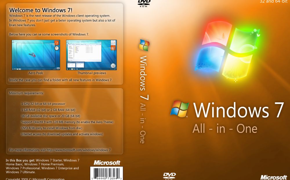 Windows 7 Sp1 AIO Pre Activated ISO 