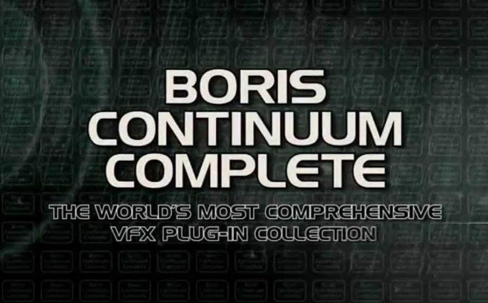 Boris Continuum Mac Complete 9