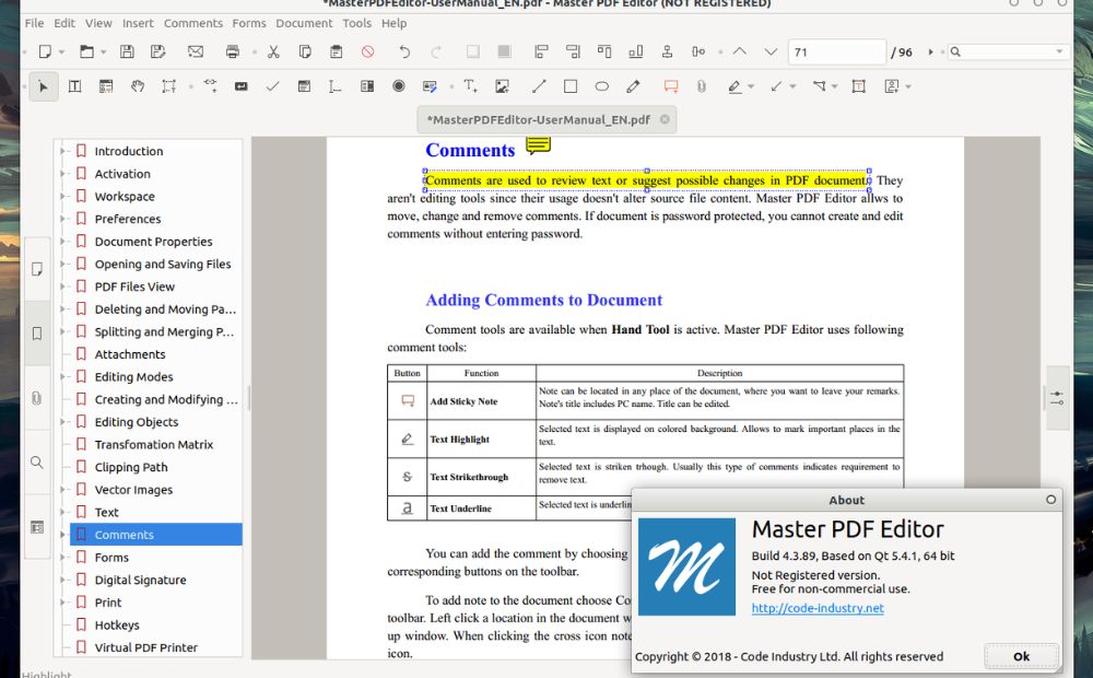Download Master PDF Editor Activation Key