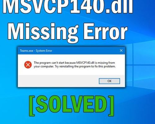How To Fix MSVCP120.DLL Missing Error in Windows