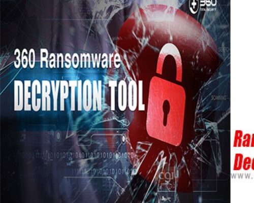 360 Ransomware Decryption Tool Full Version
