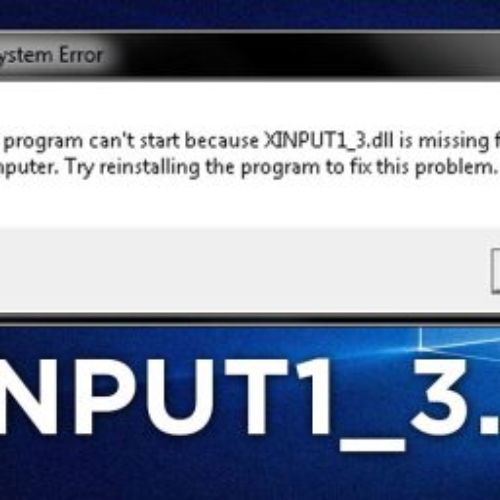 Cara Memperbaiki xinput1_3.dll Missing