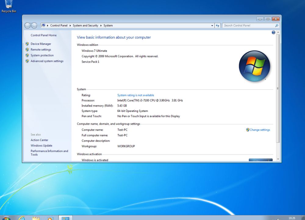 Windows 7 Pre Activated Download