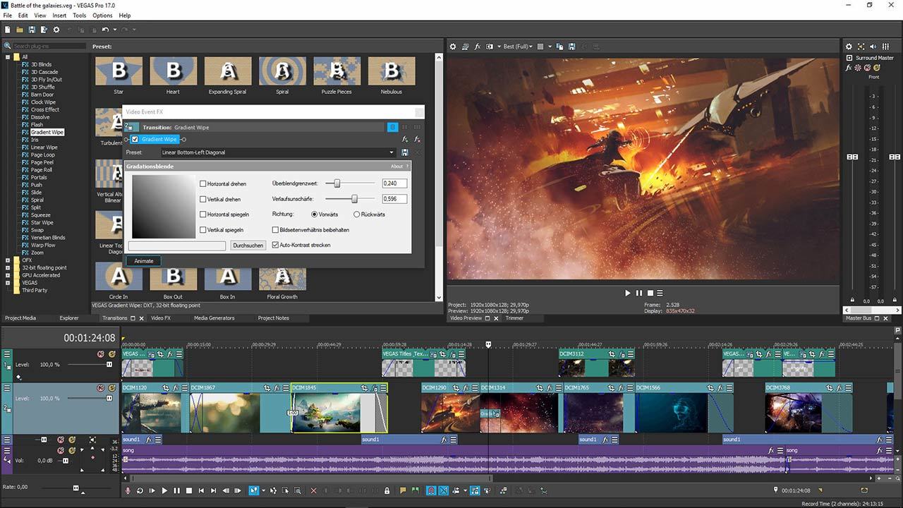 magix vegas pro 