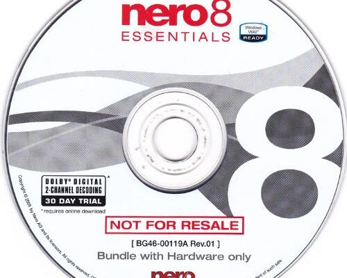 Nero 8 License Key Free Download