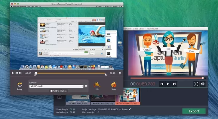 Movavi Screen Capture Pro 10 MacOS Full Version