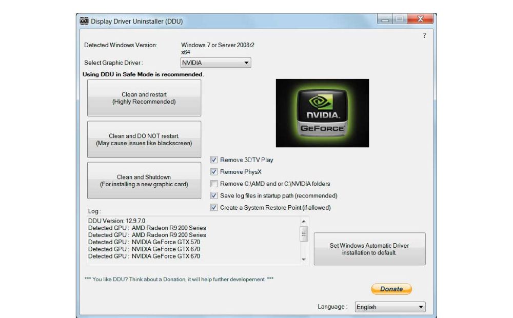 Display Driver Uninstaller Pc Game Download