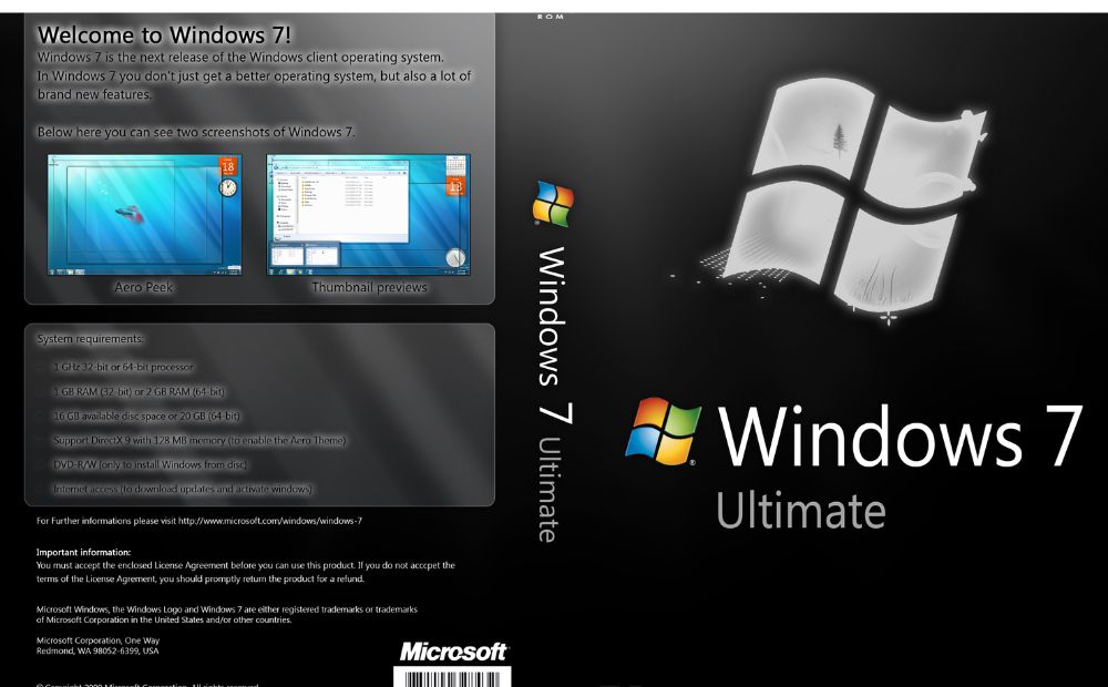 Windows 7 Ultimate Full Product Key