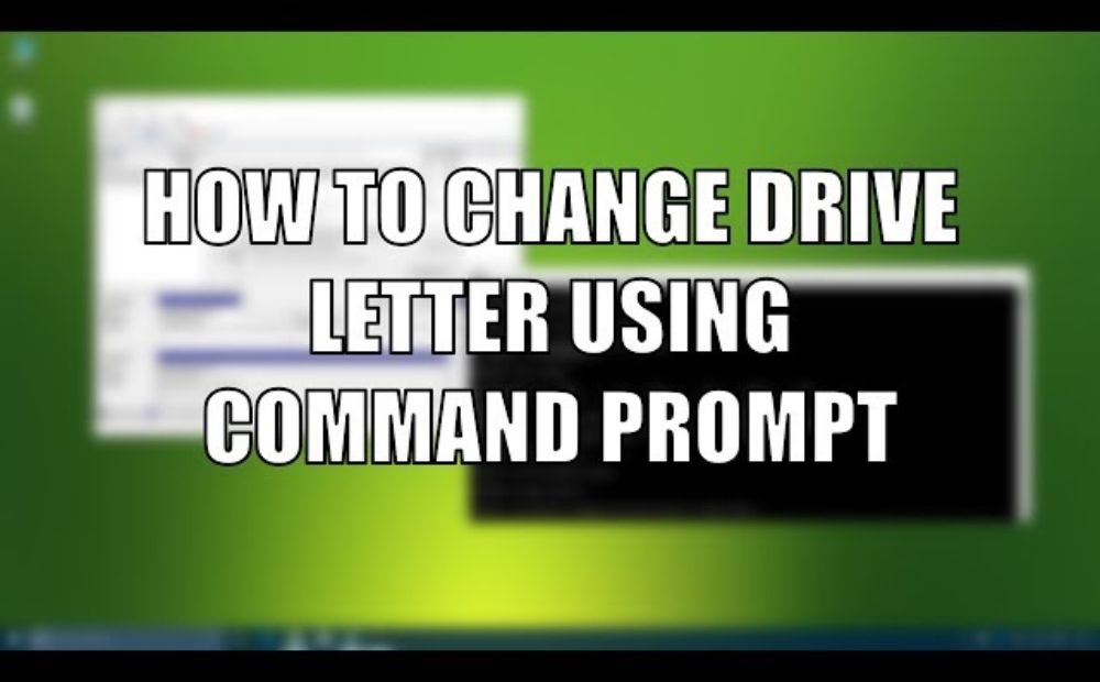 How to Change Partition Drive Letter Using Command Prompt Download 2022