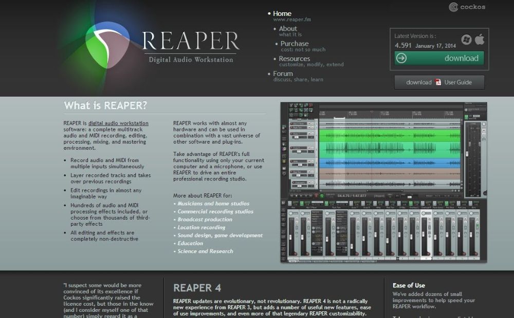 Reaper Crack Free Download