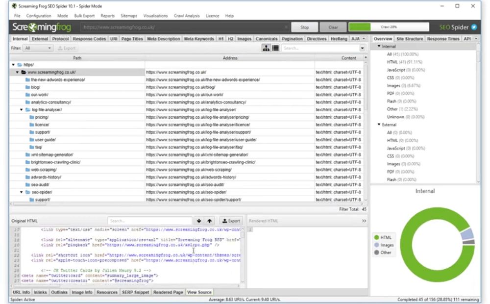 Screaming Frog Seo Spider Gratis Download