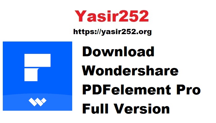 Download Wondershare PDFelement Pro  Full Version