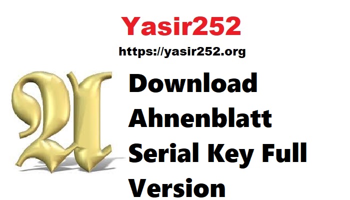 Ahnenblatt Serial Key Full Version