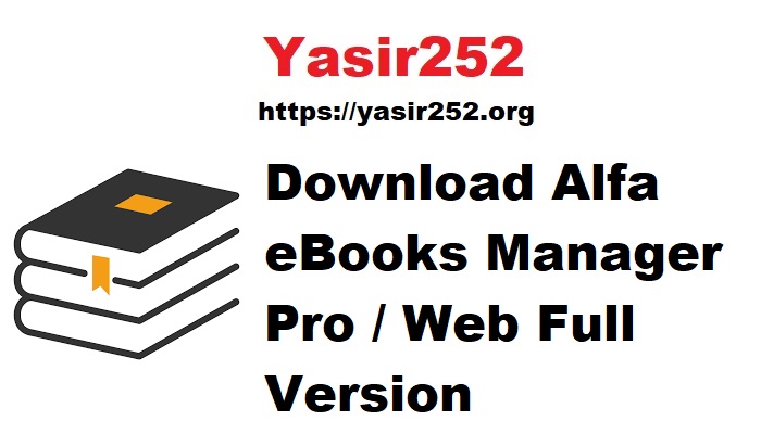 Download Alfa eBooks Manager Pro / Web Full Version
