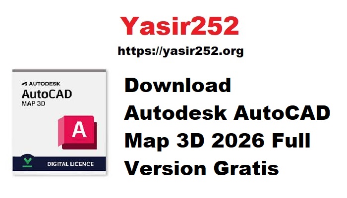 Download Autodesk AutoCAD Map 3D 2026 Full Version Gratis