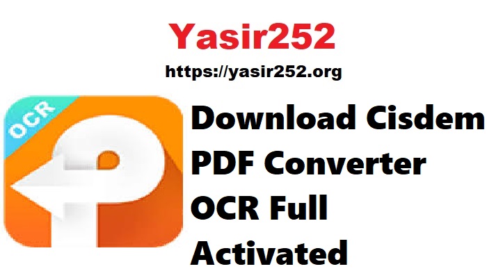 Download Cisdem PDF Converter OCR Full Activated Terbaru